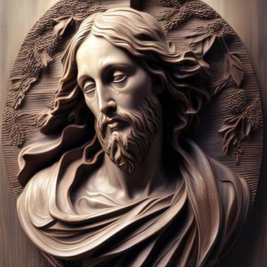 3D model st jesus (STL)